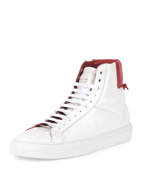 givenchy fake sneakers white|givenchy white high top sneakers.